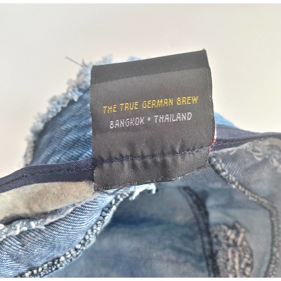 Denim German Beer Hat Official Tawandang German Brewery Cap Bangkok Thailand A8 - Picture 5 of 5